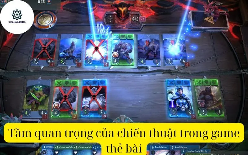 Tầm quan trọng của chiến thuật trong game thẻ bài