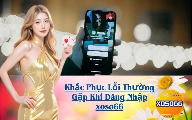 Khắc Phục Lỗi Thường Gặp Khi Đăng Nhập xoso66