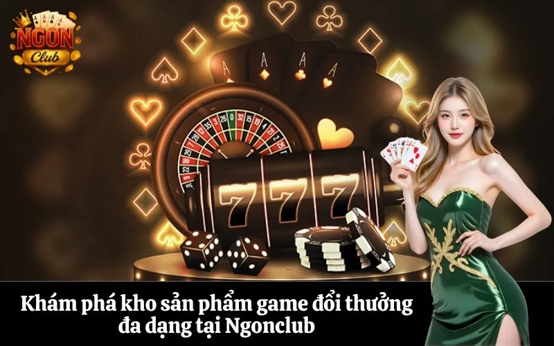 Khám phá kho sản phẩm game đổi thưởng đa dạng tại Ngonclub