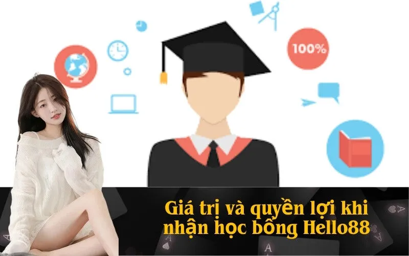 Giá trị và quyền lợi khi nhận học bổng Hello88