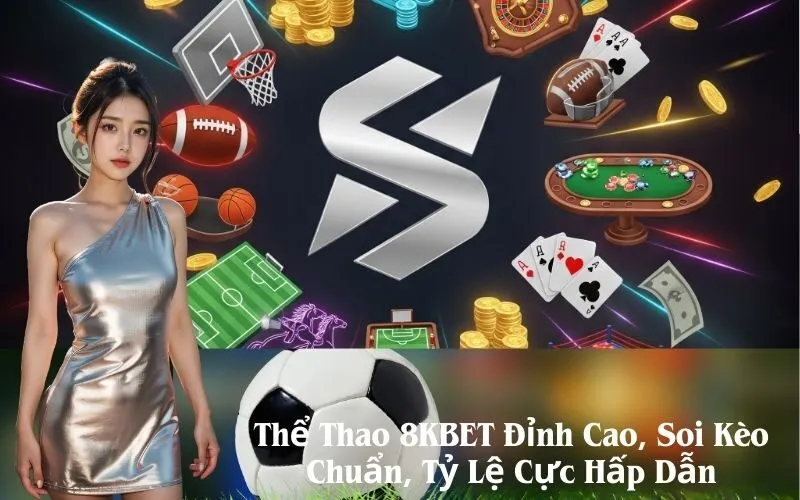 Thể Thao 8KBET Đỉnh Cao, Soi Kèo Chuẩn, Tỷ Lệ Cực Hấp Dẫn