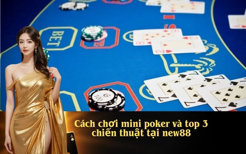 Cách chơi mini poker và top 3 chiến thuật tại new88