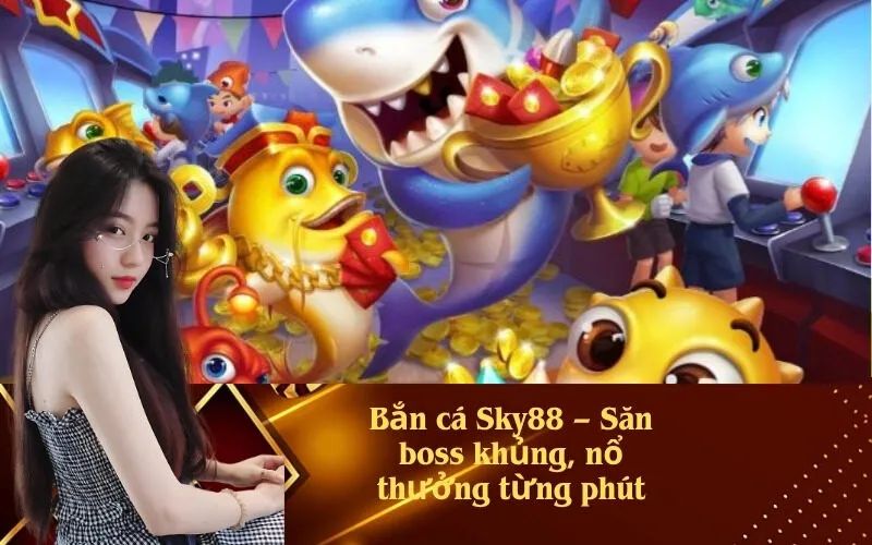 Bắn cá Sky88 – Săn boss khủng, nổ thưởng từng phút